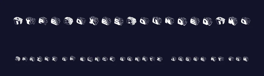TypeBoxesRoundedTwo — Display Font — thumbnail 2