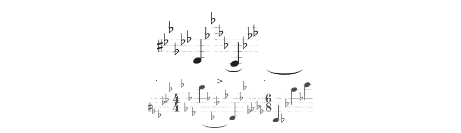 TypeMyMusic Notation by Christopher Cinq-Mars Jarvis & Jocelyn Kraus — Display Font