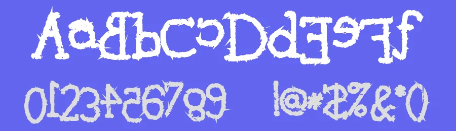 tYpEwRiTeRs ReVeNgE — Display Font — thumbnail 3