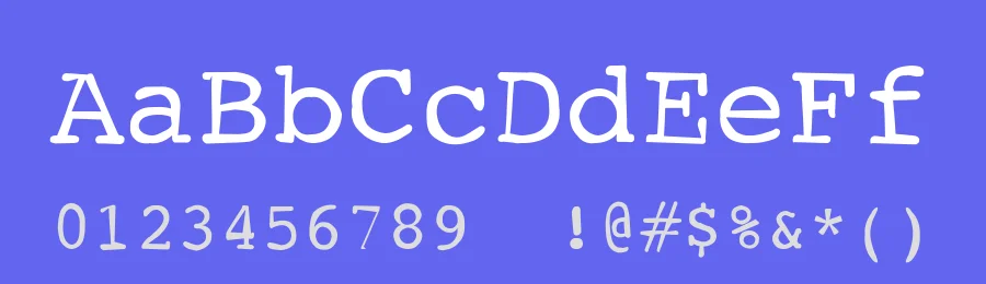 TypewriterScribbled — Display Font — thumbnail 3