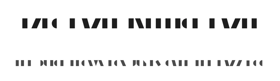 Typo Layer Inferior Layer by Vladimir Nikolic — Display Font
