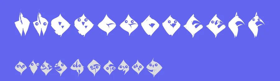 TypoAnarchycalEyes — Display Font — thumbnail 3