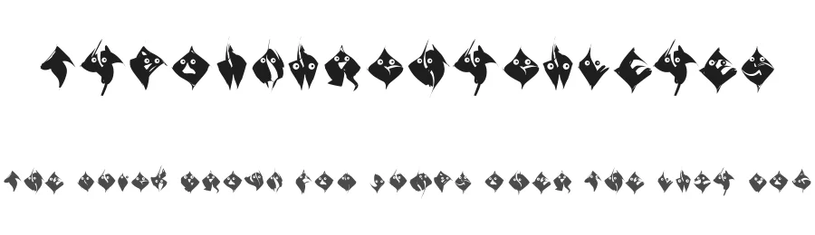 TypoAnarchycalEyes — Display Font