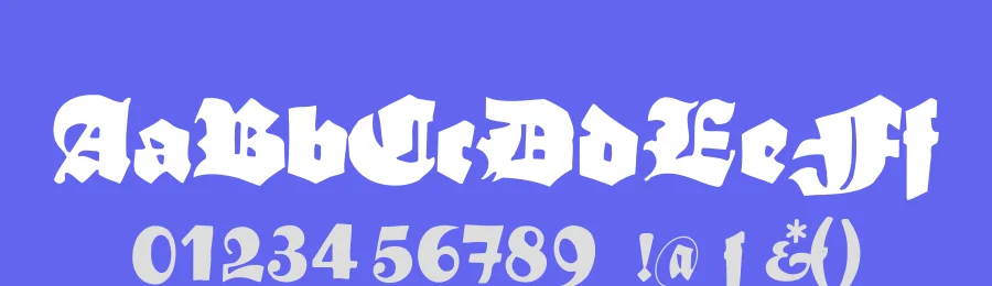 TypoasisBoldGothic — Display Font — thumbnail 3