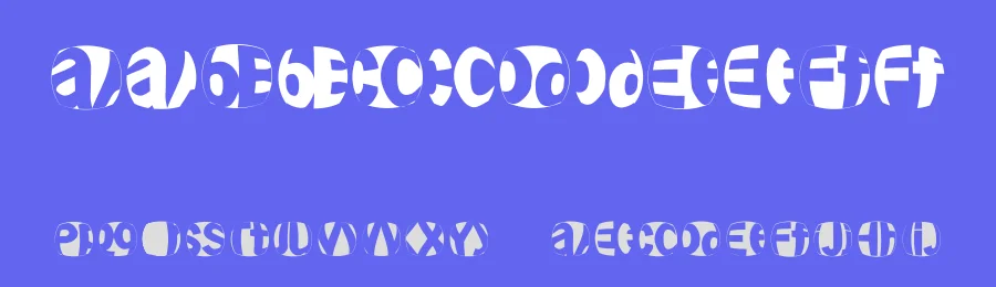 TypoDisturbances — Display Font — thumbnail 3