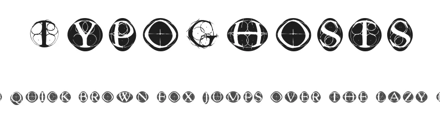 TypoGhosts — Display Font
