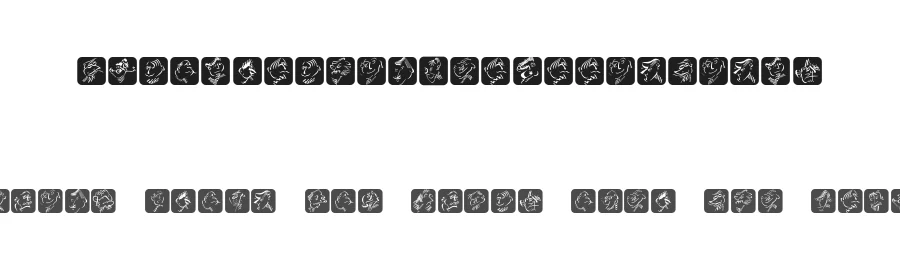 TypographicHeadPaintings — Display Font