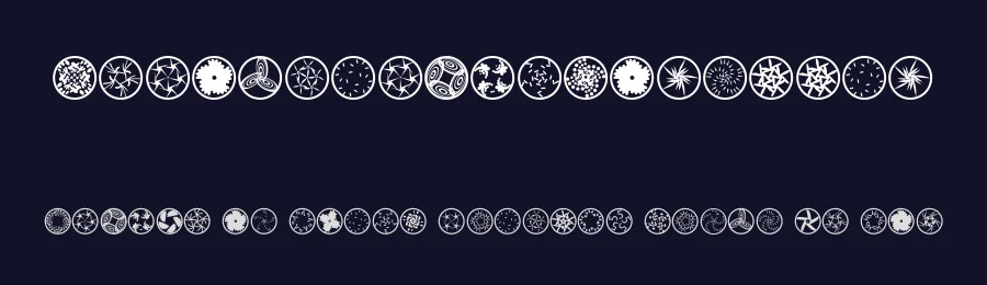 TypographicRosettas — Display Font — thumbnail 2