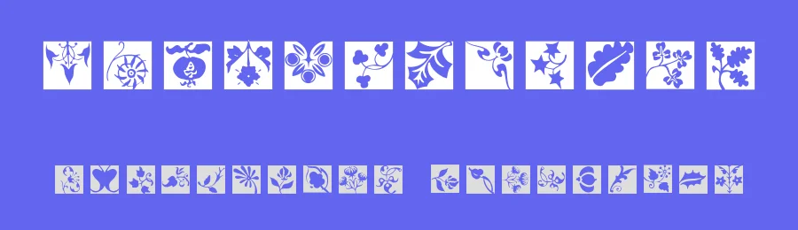 TypoJewelsSquares — Display Font — thumbnail 3