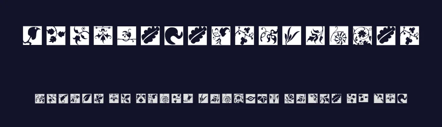 TypoJewelsSquares — Display Font — thumbnail 2
