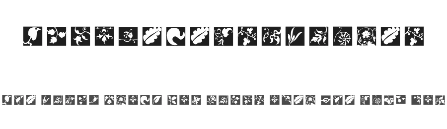 TypoJewelsSquares — Display Font