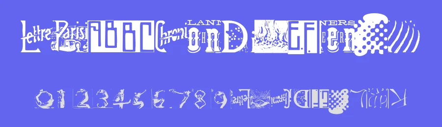 Typomolecule — Display Font — thumbnail 3