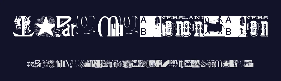 Typomolecule — Display Font — thumbnail 2