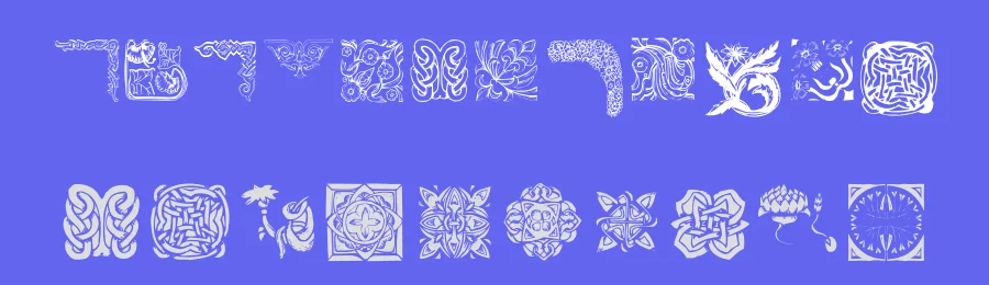 TypoOrnaments — Display Font — thumbnail 3