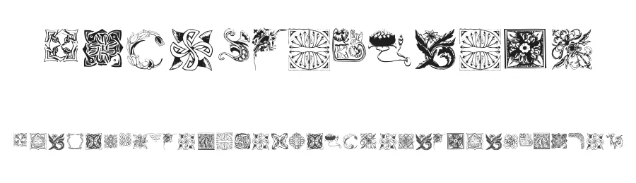 TypoOrnaments — Display Font