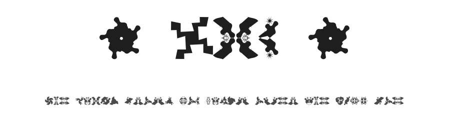 U Mix U — Display Font