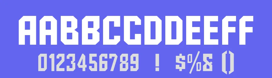 UA Cadet — Display Font — thumbnail 3
