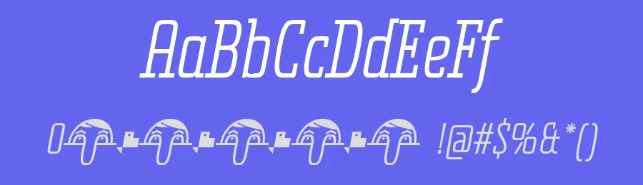 Uchrony Bold Italic by Fernando Haro — Display Font — thumbnail 3