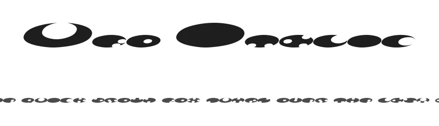 Ufo Italic — Display Font