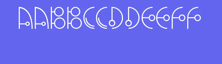 UFONEST by Adam Robinson — Display Font — thumbnail 3