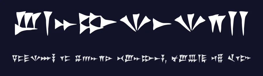 UgariticGG — Display Font — thumbnail 2