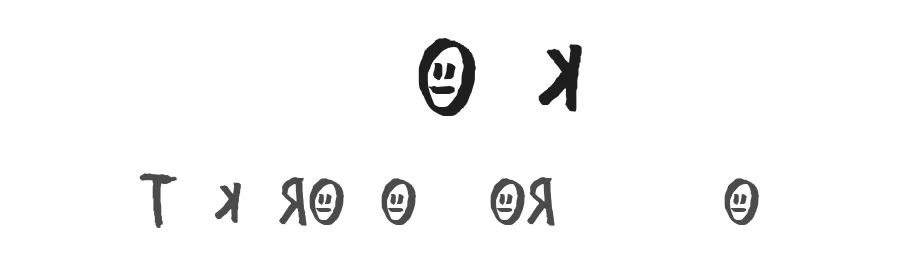 ugly boy aspek hndz — Display Font