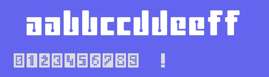 uhura 2239 — Display Font — thumbnail 3