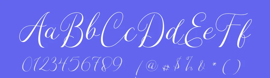 UmbrellaScript by Nurkhalidin — Sans Font — thumbnail 3