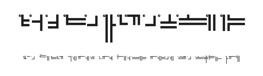 UmDieEckePlus — Display Font
