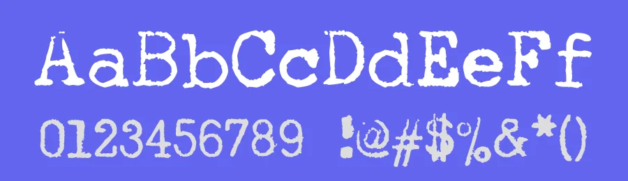 Underwood Quiet Tab — Display Font — thumbnail 3