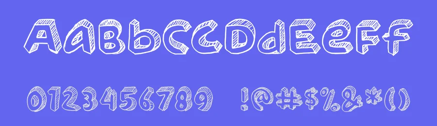 UNICORN SCHOOL by ANDRI AU — Display Font — thumbnail 3