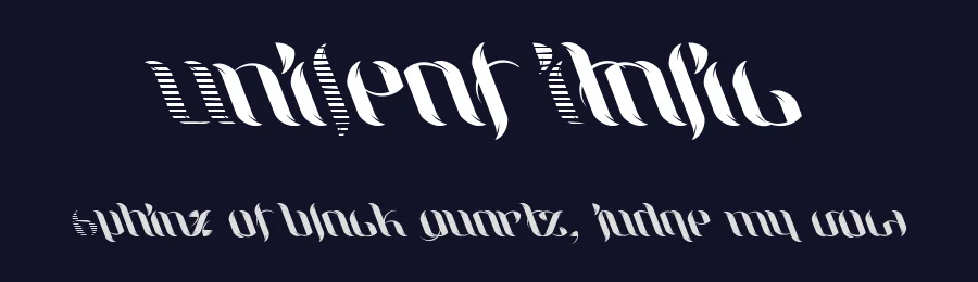 UniLeaf Italic by designstation — Script Font — thumbnail 2