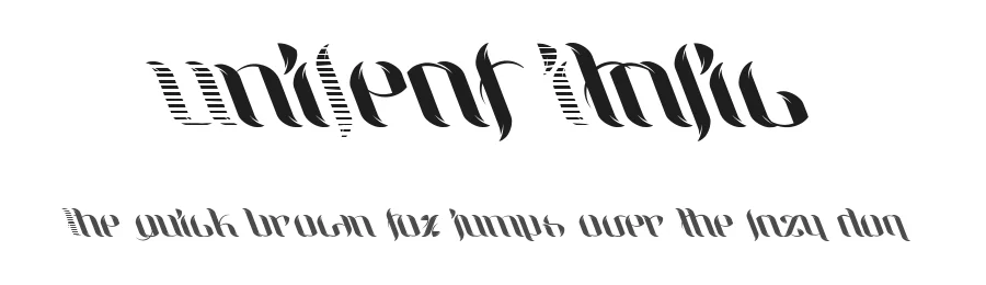 UniLeaf Italic by designstation β Script Font