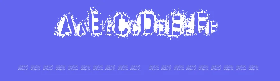 uniquely Sprayed — Display Font — thumbnail 3