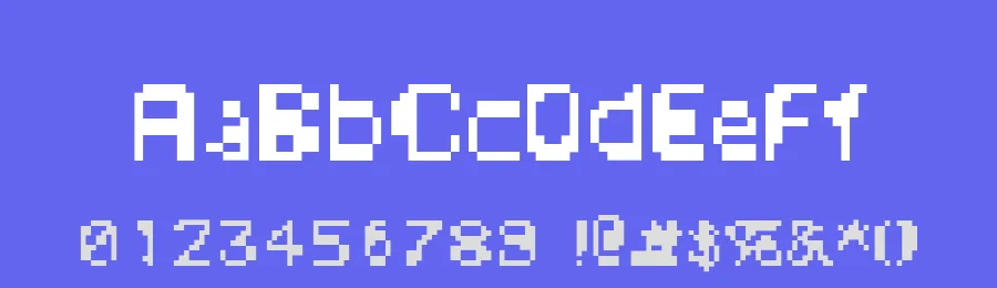 Unknown Error Clean by Michael Wallner — Display Font — thumbnail 3