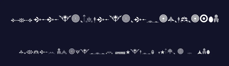 UnnamedOrnamentsSeriesTwo — Display Font — thumbnail 2