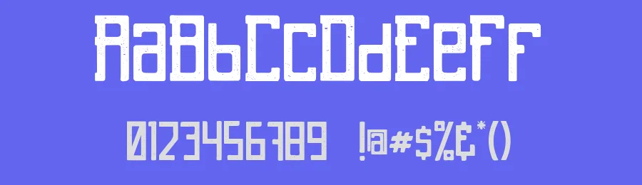 Unreal Rough by Fontdation — Display Font — thumbnail 3