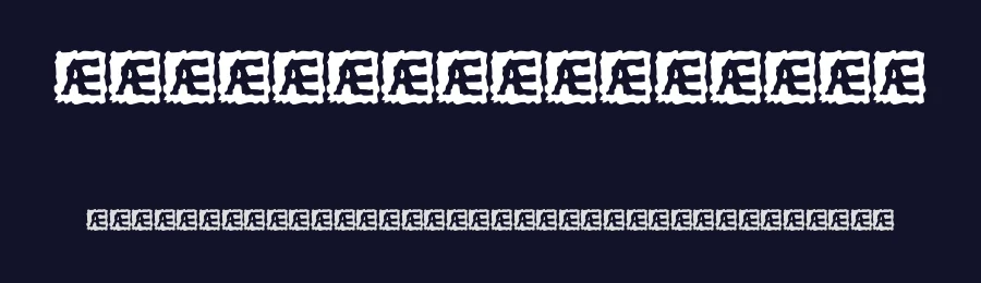 Unresponsive BRK — Display Font — thumbnail 2