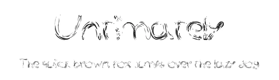 Untimately by Luz Collioud — Display Font