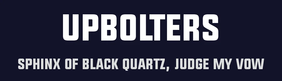 UPBOLTERS by Situjuh Nazara — Display Font — thumbnail 2