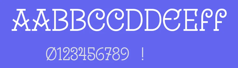 Uralita Fina by Rubn Prol — Display Font — thumbnail 3