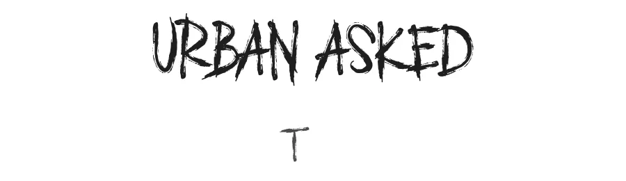 URBAN ASKED by AMIN MARYONO — Display Font