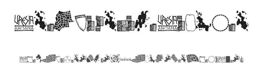 Uresia Arcane Sampler by S. John Ross — Display Font