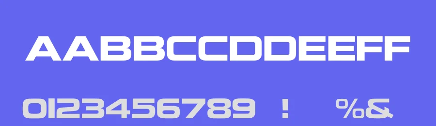 UTM Nokia — Display Font — thumbnail 3