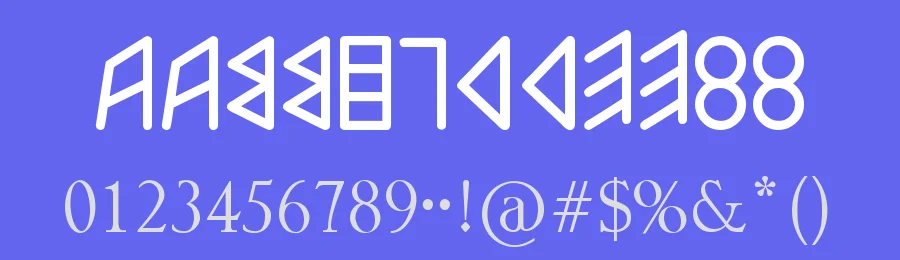 Utrusken — Display Font — thumbnail 3