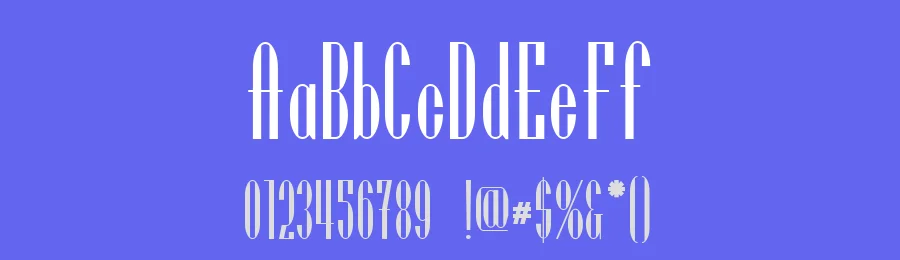 Utusi Star normal1 — Display Font — thumbnail 3