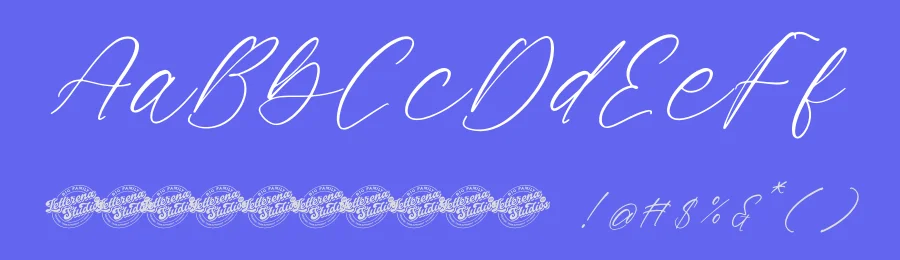 Valentina Goldwyn DEMO VERSION Italic by Heru Utama Putra — Script Font — thumbnail 3