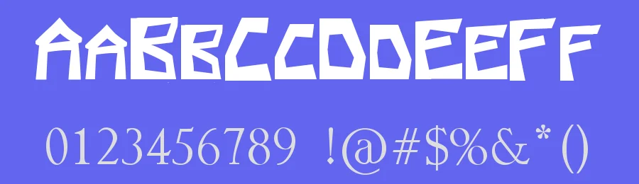 valparaletra — Display Font — thumbnail 3