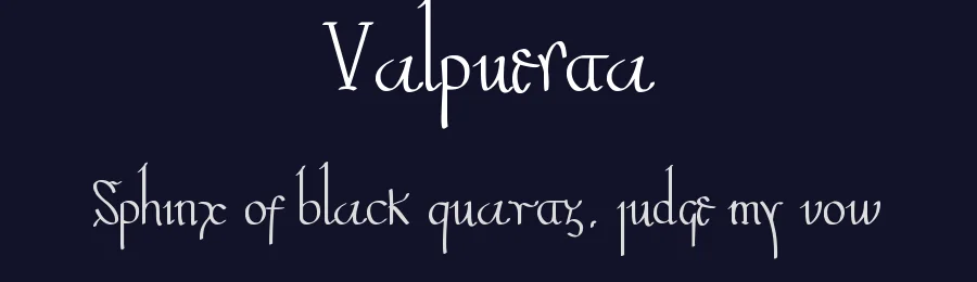 Valpuesta — Display Font — thumbnail 2
