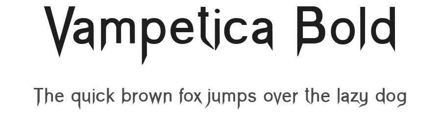 Vampetica Bold by Jambo! — Display Font